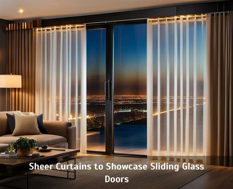 sheer curtains for sliding glass doors