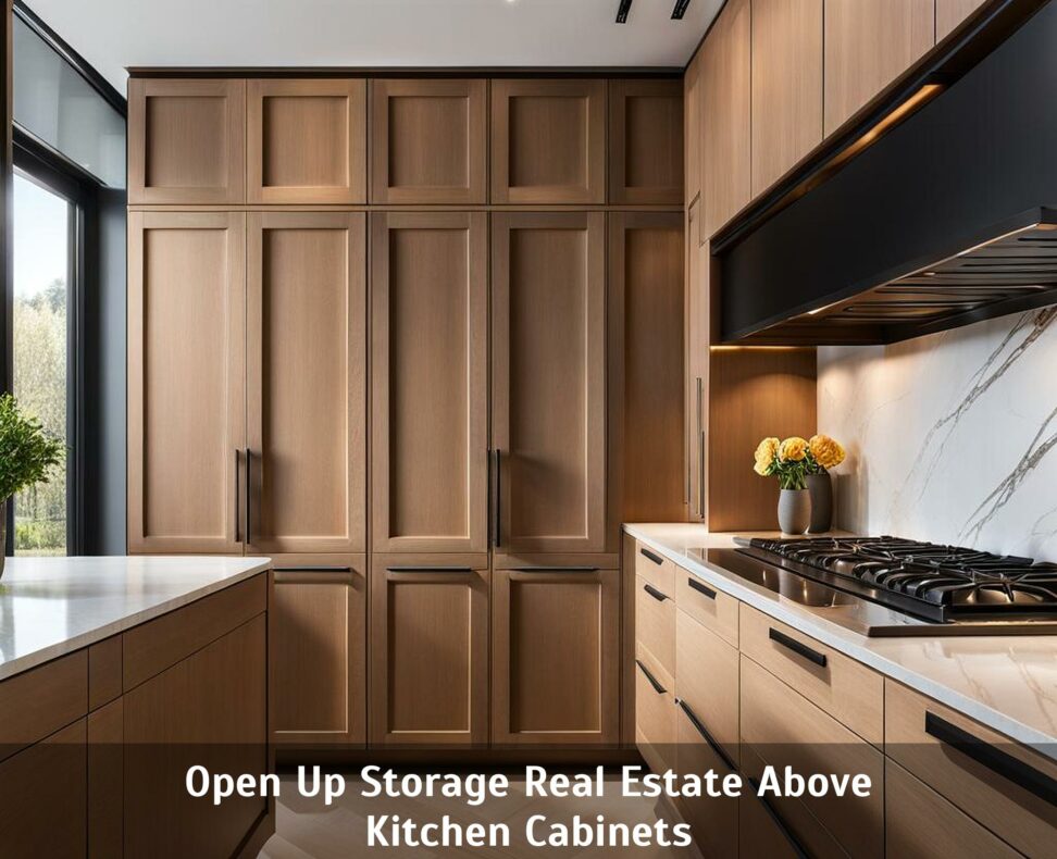 storage on top of kitchen cabinets