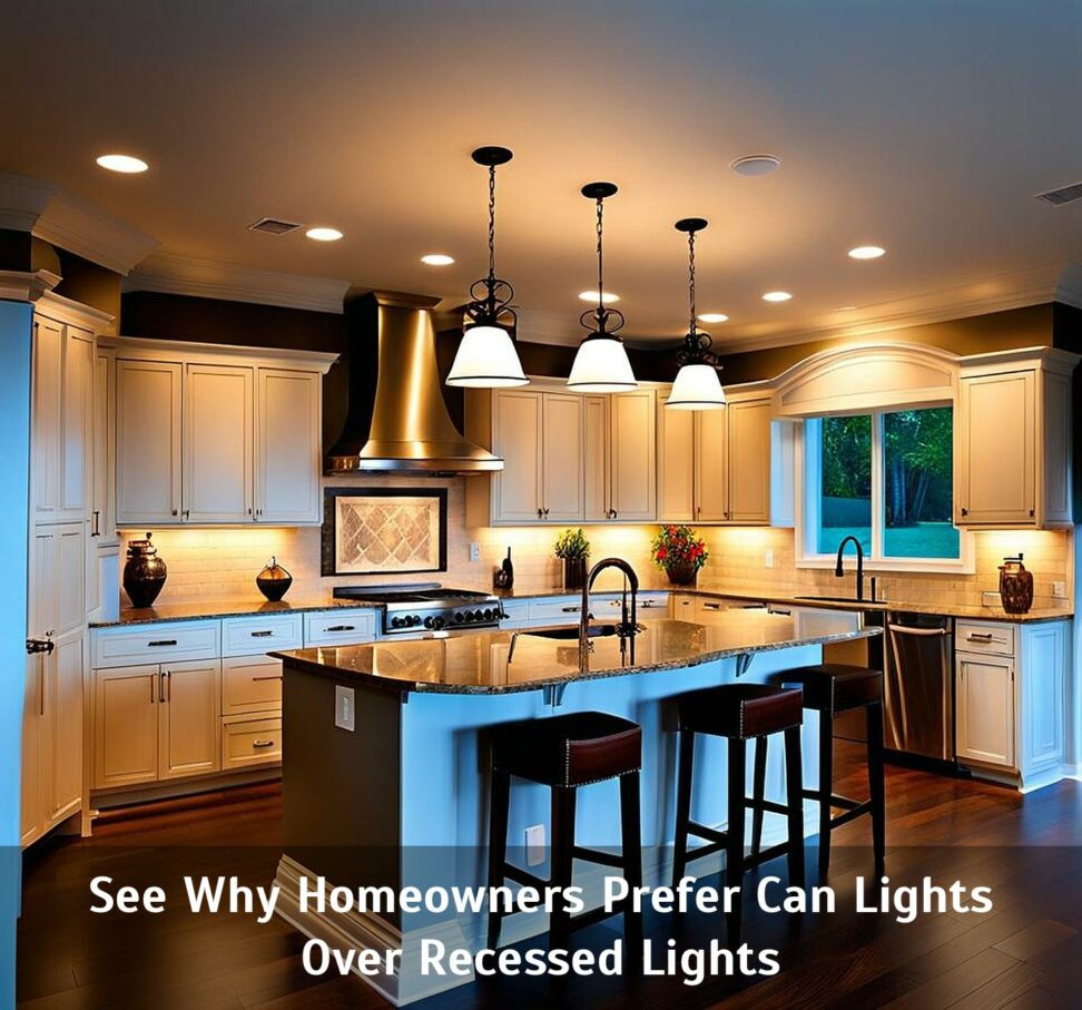 can lights vs recessed lights