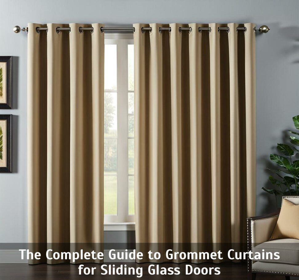 grommet curtains sliding glass doors