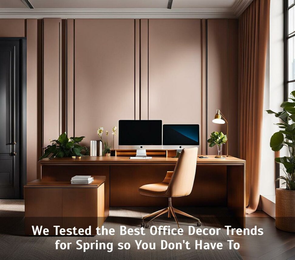 spring office decoration ideas