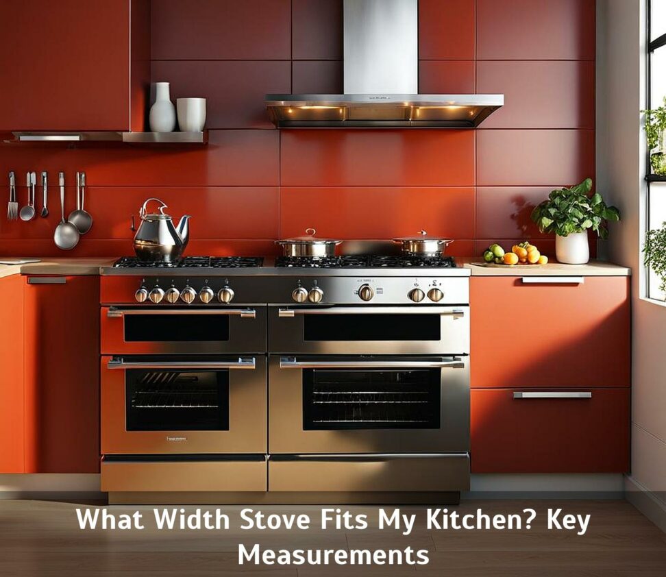 how wide is a stove