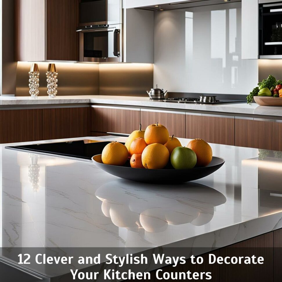 ideas to decorate kitchen counters