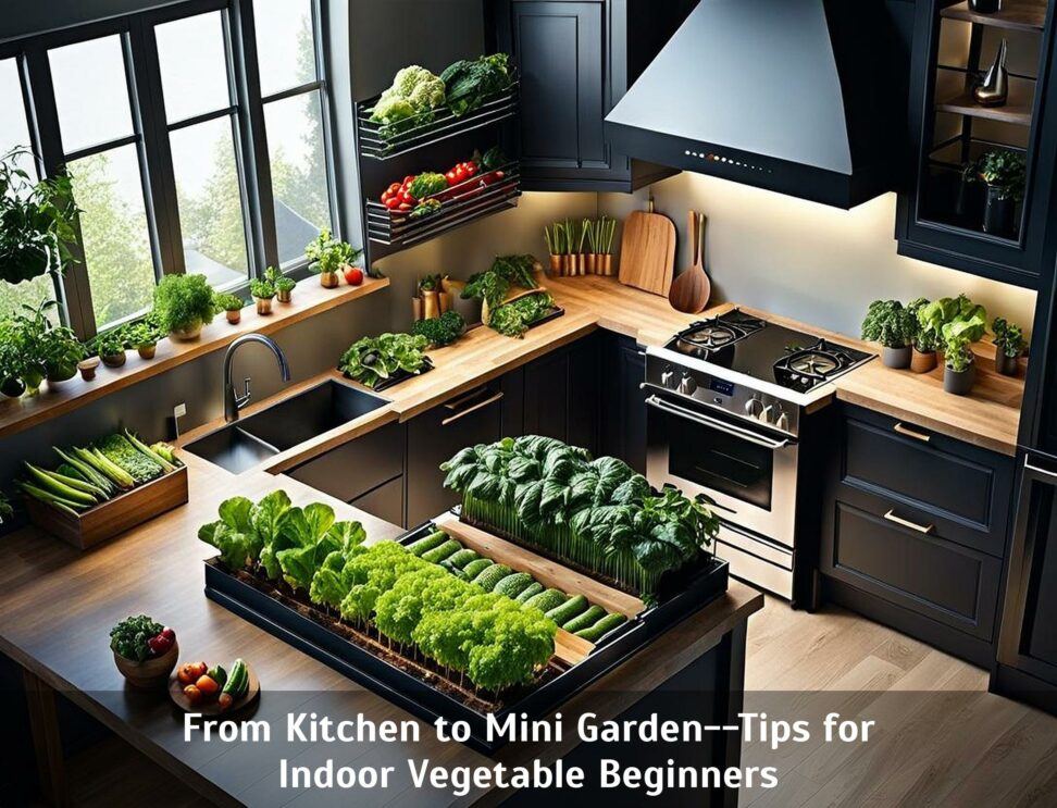 indoor apartment vegetable gardening