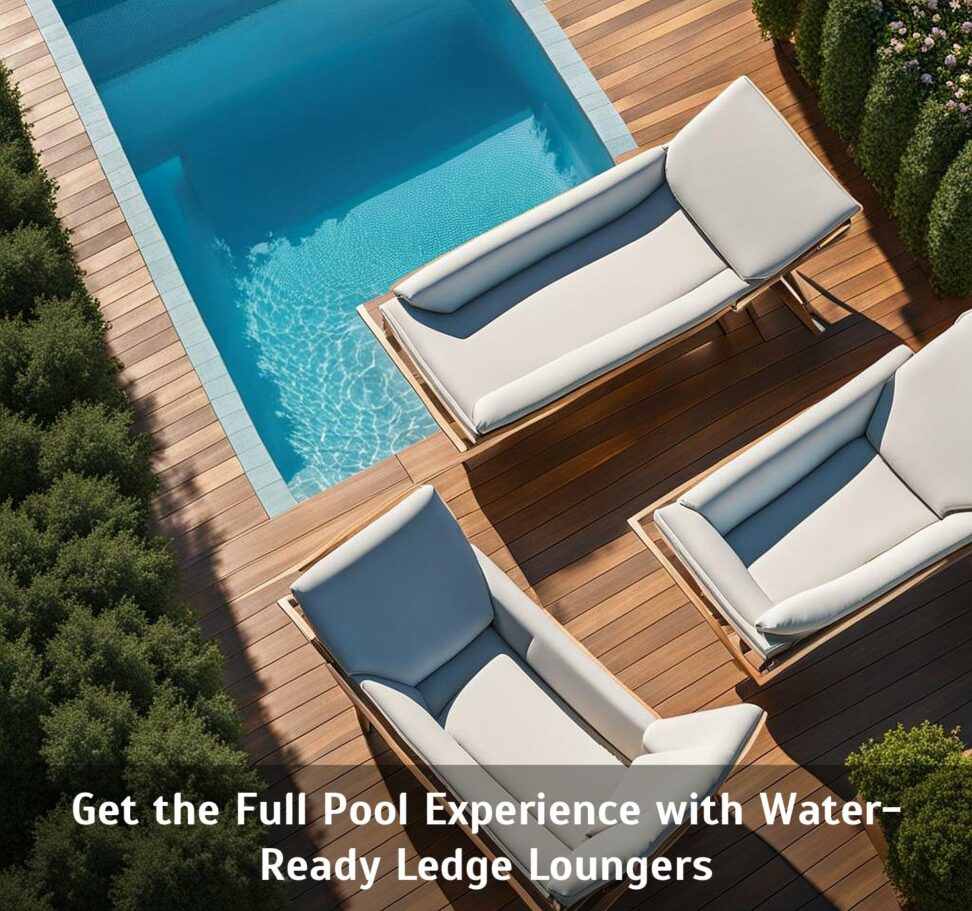 ledge loungers for pools