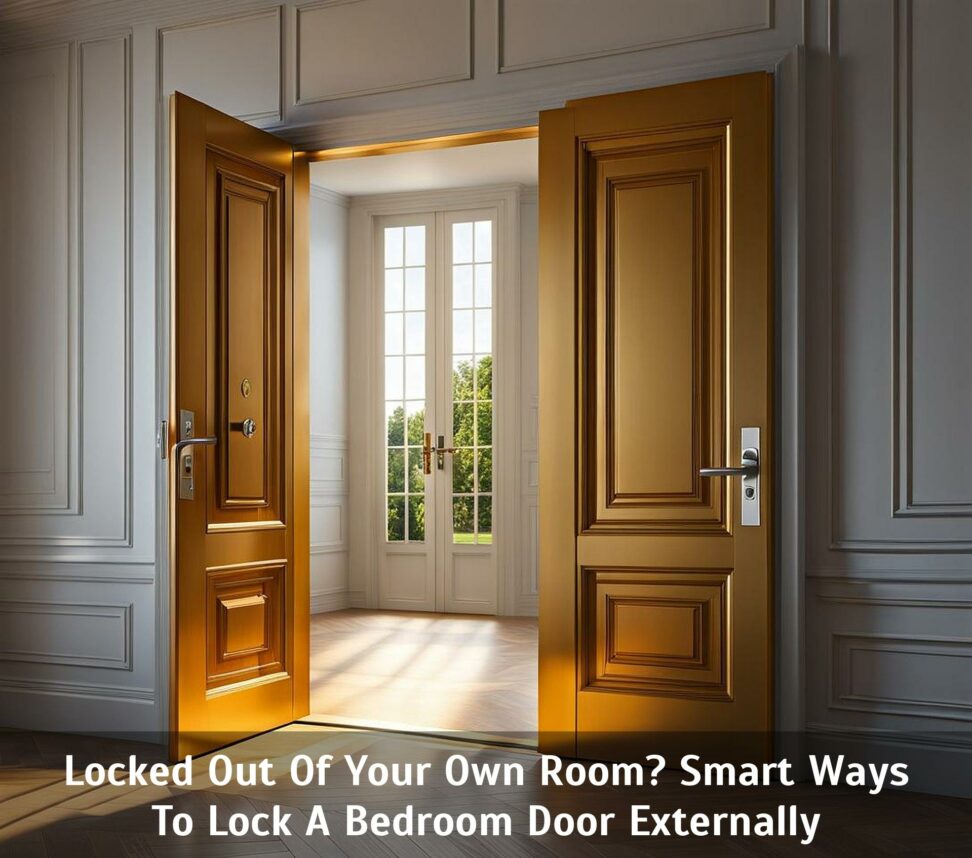 locking bedroom door from outside