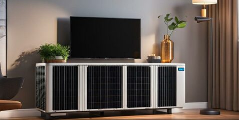 Heat pump reset button