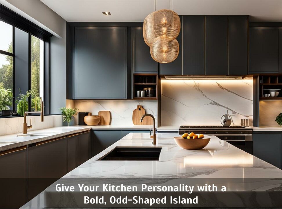 odd shaped kitchen islands
