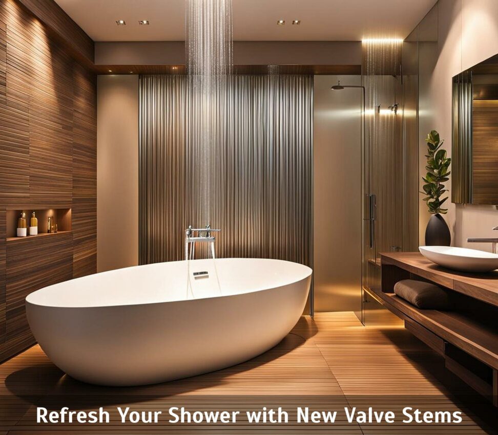 shower valve stems types