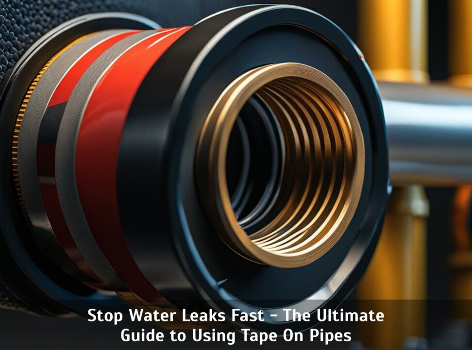 tape to stop water leaks
